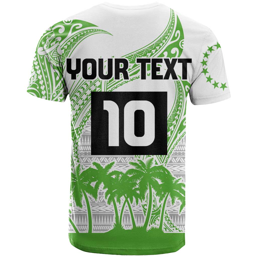 Cook Islands Marathon 2025-Pursuit in Paradise T Shirt Green Color