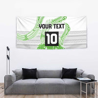 Cook Islands Marathon 2025-Pursuit in Paradise Tapestry Green Color LT03 - Polynesian Pride