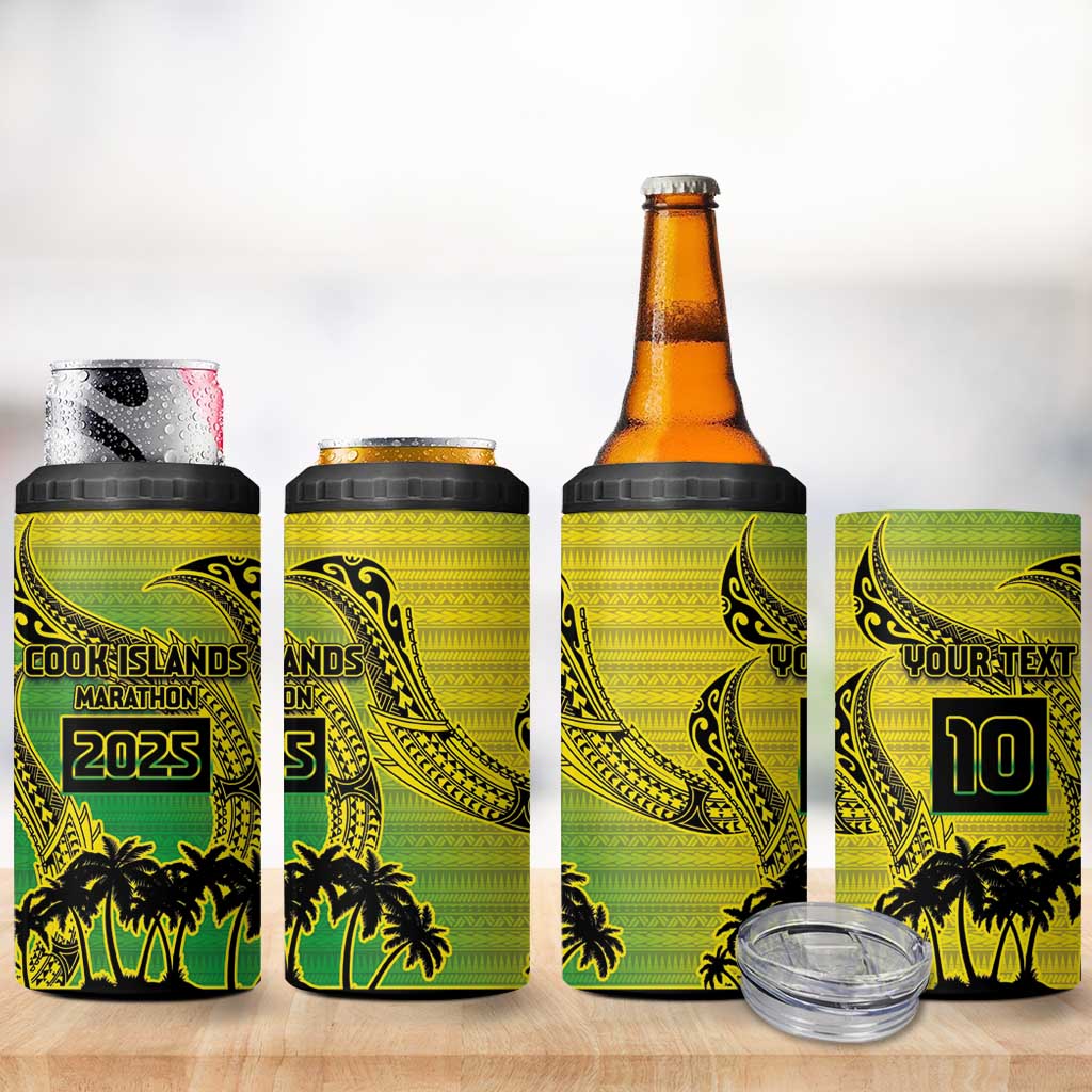 Cook Islands Marathon 2025-Pursuit in Paradise 4 in 1 Can Cooler Tumbler Special Edition