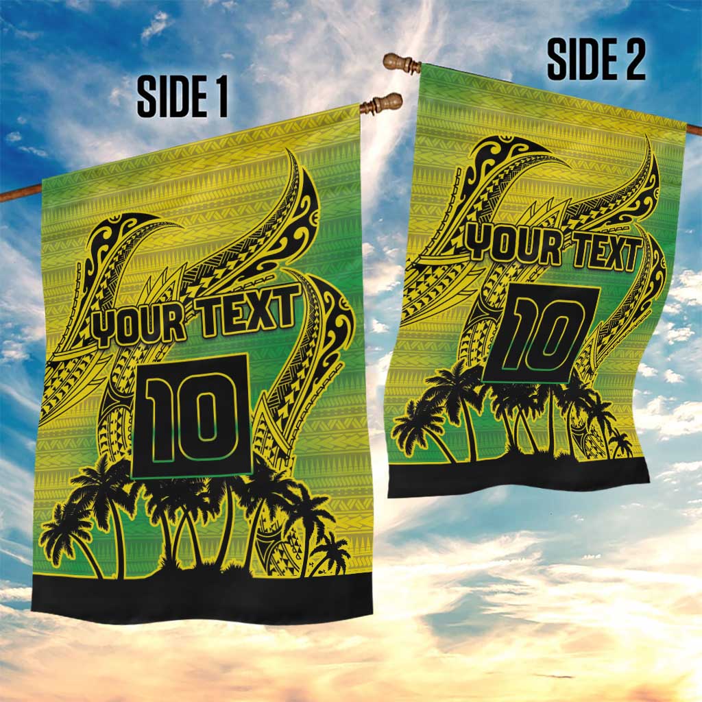 Cook Islands Marathon 2025-Pursuit in Paradise Garden Flag Special Edition