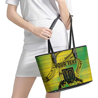 Cook Islands Marathon 2025-Pursuit in Paradise Leather Tote Bag Special Edition