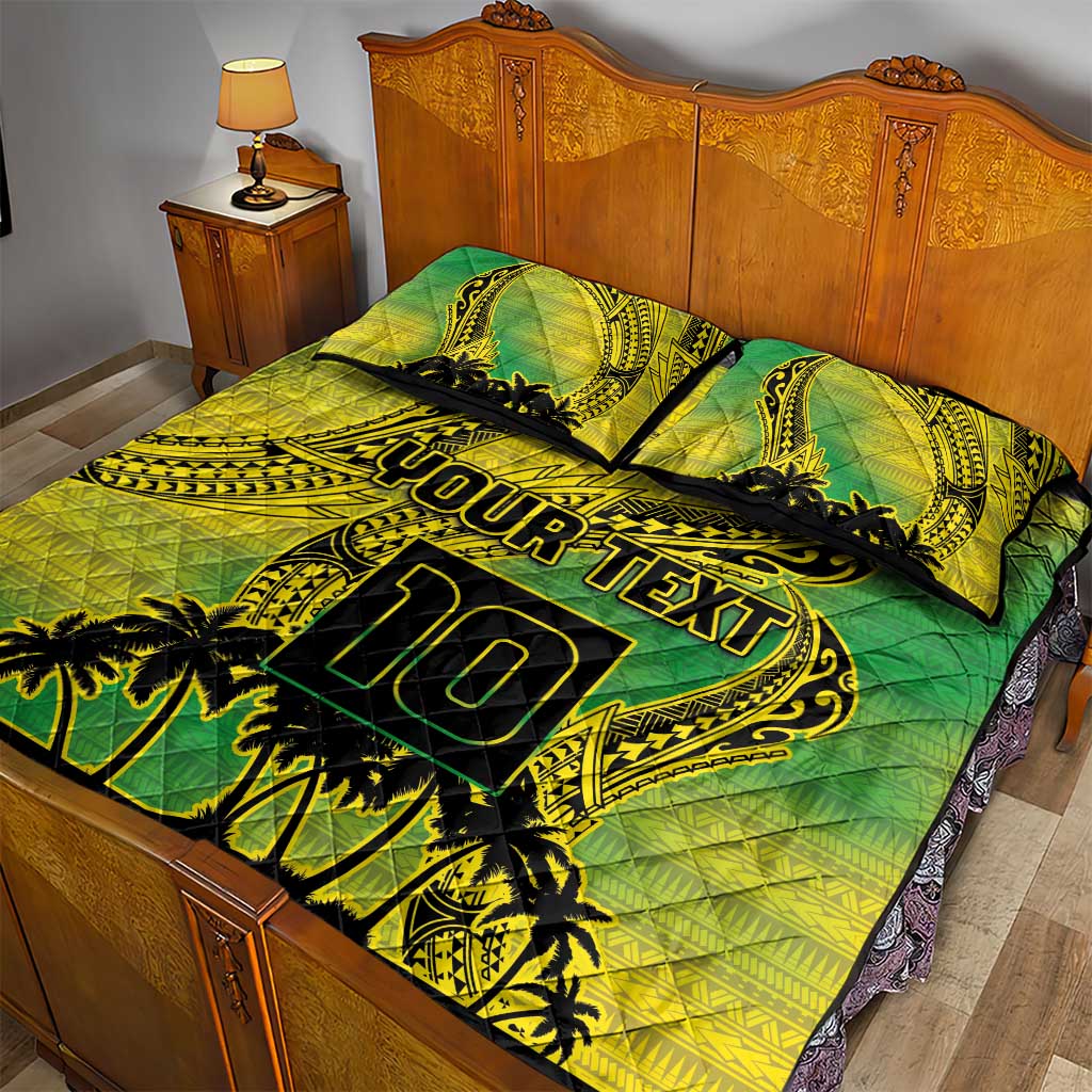 Cook Islands Marathon 2025-Pursuit in Paradise Quilt Bed Set Special Edition