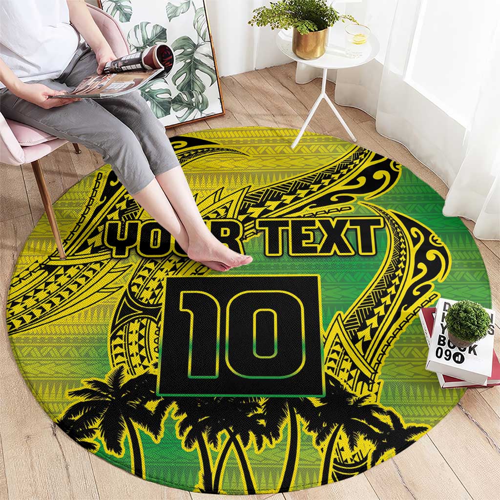 Cook Islands Marathon 2025-Pursuit in Paradise Round Carpet Special Edition LT03 - Polynesian Pride