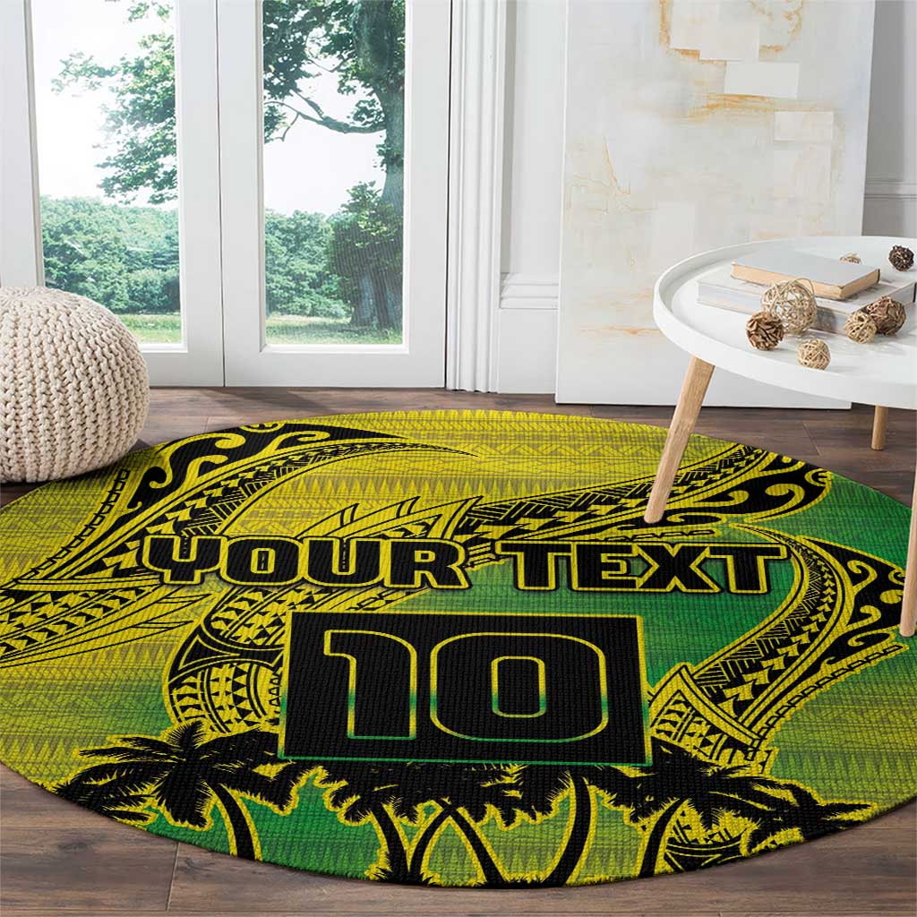 Cook Islands Marathon 2025-Pursuit in Paradise Round Carpet Special Edition LT03 - Polynesian Pride