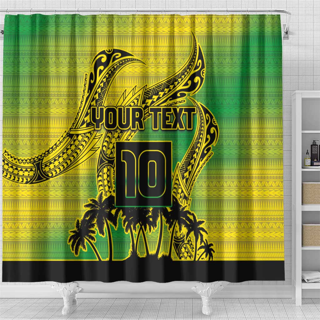 Cook Islands Marathon 2025-Pursuit in Paradise Shower Curtain Special Edition
