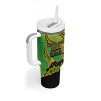 Cook Islands Marathon 2025-Pursuit in Paradise Tumbler With Handle Special Edition