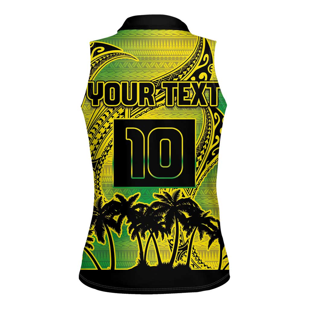 Cook Islands Marathon 2025-Pursuit in Paradise Women Sleeveless Polo Shirt Special Edition LT03 - Polynesian Pride