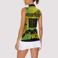 Cook Islands Marathon 2025-Pursuit in Paradise Women Sleeveless Polo Shirt Special Edition LT03 - Polynesian Pride
