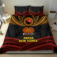 Papua New Guinea Bird-of-Paradise Bedding Set Coat of Arms and Tribal Patterns LT03 - Polynesian Pride