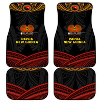 Papua New Guinea Bird-of-Paradise Car Mats Coat of Arms and Tribal Patterns