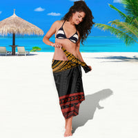 Papua New Guinea Bird-of-Paradise Sarong Coat of Arms and Tribal Patterns