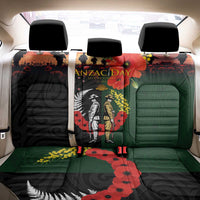 New Zealand and Australia ANZAC Day Back Car Seat Cover Lest We Forget Indigenous and Maori Pattern