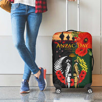 New Zealand and Australia ANZAC Day Luggage Cover Lest We Forget Indigenous and Maori Pattern LT03 - Polynesian Pride