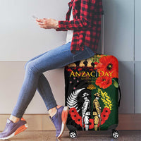 New Zealand and Australia ANZAC Day Luggage Cover Lest We Forget Indigenous and Maori Pattern LT03 - Polynesian Pride