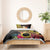 Vanuatu Selebretem 44th Indipendens Dei Bedding Set Sand Drawing Melanesian Vibes
