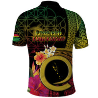 Vanuatu Selebretem 44th Indipendens Dei Polo Shirt Sand Drawing Melanesian Vibes