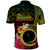 Vanuatu Selebretem 44th Indipendens Dei Polo Shirt Sand Drawing Melanesian Vibes