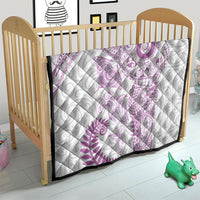 Aotearoa Maori Sea Animals Tribal Quilt Manta Ray and Shark Moko Pattern Pink Color LT03 - Polynesian Pride