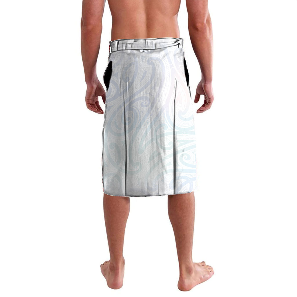 Aotearoa Maori Sea Animals Tribal Lavalava Manta Ray and Shark Moko Pattern Sweet Pastel LT03 - Polynesian Pride