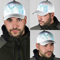 Hawaiian Manta Ray Tribal Classic Cap Polynesian Art Motifs Sweet Pastel LT03 - Polynesian Pride