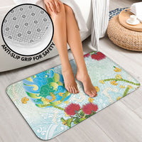 Japanese and Hawaiian Culture Fusion Bathroom Set Irezumi with Turtles and Lei Kakau Pattern Fresh Vibe LT03 - Polynesian Pride