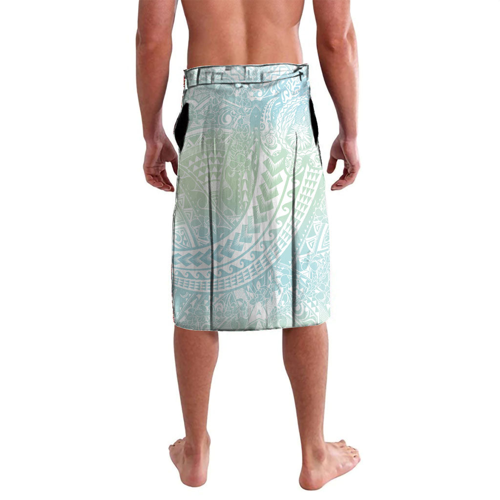 Japanese and Hawaiian Culture Fusion Lavalava Irezumi with Turtles and Lei Kakau Pattern Fresh Vibe LT03 - Polynesian Pride