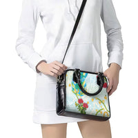 Japanese and Hawaiian Culture Fusion Shoulder Handbag Irezumi with Turtles and Lei Kakau Pattern Fresh Vibe LT03 - Polynesian Pride