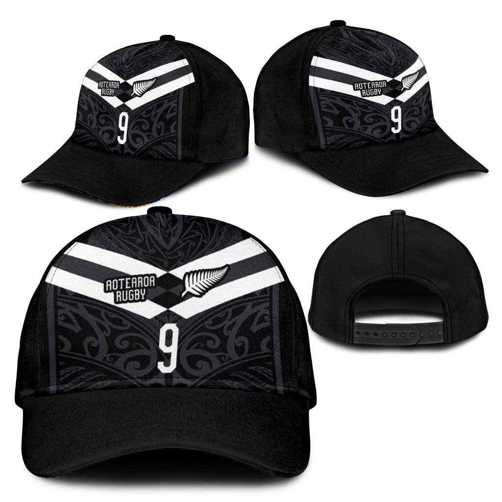 Custom Aotearoa Rugby Classic Cap Maori Tribal Motifs Stripes-Sporty Style LT03 - Polynesian Pride