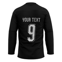 Aotearoa Rugby Custom Hockey Jersey Maori Tribal Motifs Stripes-Sporty Style LT03 - Polynesian Pride