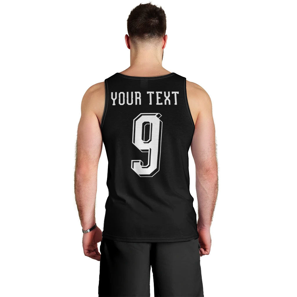 Aotearoa Rugby Custom Men Tank Top Maori Tribal Motifs Stripes-Sporty Style LT03 - Polynesian Pride