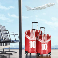 Custom Tahiti Football Polynesian Pattern Luggage Cover