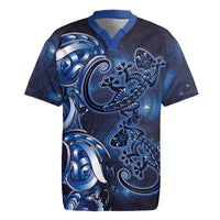 New Zealand Gecko Maori Art Tattoo Rugby Jersey Matariki Mode