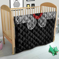 Samoan Traditional Art Tattoos Quilt Tatau Tribal Motifs with Ula Fala Black - Polynesian Pride