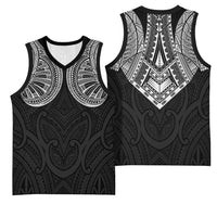 Samoan Traditional Art Tattoos Basketball Jersey Tatau Roman Reigns Black Color LT03 - Polynesian Pride