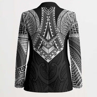 Samoan Traditional Art Tattoos Blazer Tatau Roman Reigns Black Color LT03 - Polynesian Pride