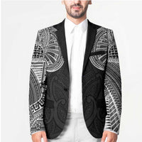 Samoan Traditional Art Tattoos Blazer Tatau Roman Reigns Black Color LT03 - Polynesian Pride