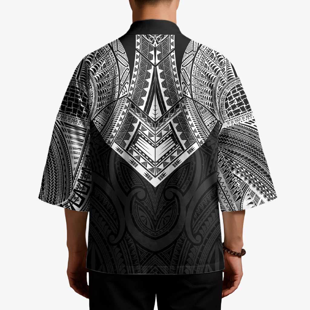 Samoan Traditional Art Tattoos Kimono Tatau Roman Reigns Black Color - Polynesian Pride