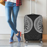 Samoan Traditional Art Tattoos Luggage Cover Tatau Roman Reigns Black Color - Polynesian Pride