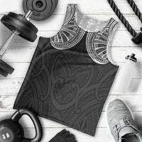 Samoan Traditional Art Tattoos Men Tank Top Tatau Roman Reigns Black Color - Polynesian Pride