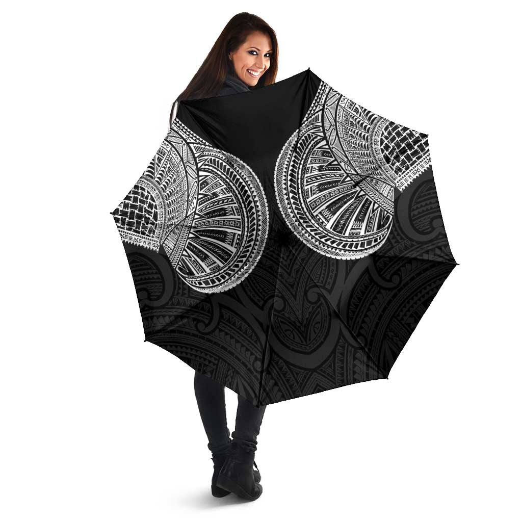 Samoan Traditional Art Tattoos Umbrella Tatau Roman Reigns Black Color LT03 - Polynesian Pride