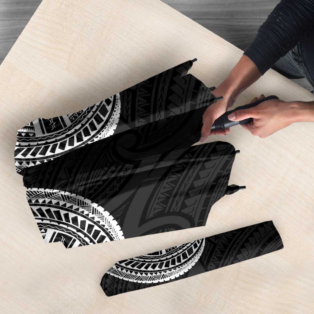 Samoan Traditional Art Tattoos Umbrella Tatau Roman Reigns Black Color LT03 - Polynesian Pride