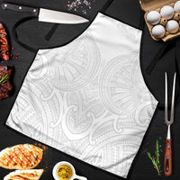 Samoan Traditional Art Tattoos Apron Tatau Roman Reigns White Color LT03 White - Polynesian Pride