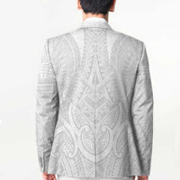 Samoan Traditional Art Tattoos Blazer Tatau Roman Reigns White Color LT03 - Polynesian Pride