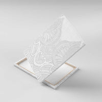 Samoan Traditional Art Tattoos Canvas Wall Art Tatau Roman Reigns White Color - Polynesian Pride