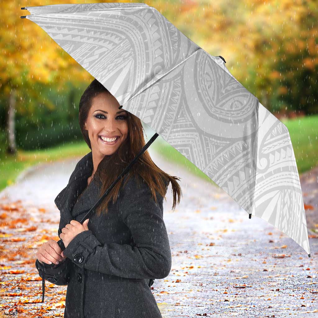 Samoan Traditional Art Tattoos Umbrella Tatau Roman Reigns White Color LT03 - Polynesian Pride