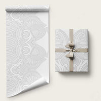 Samoan Traditional Art Tattoos Wrapping Paper Tatau Roman Reigns White Color - Polynesian Pride