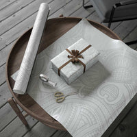 Samoan Traditional Art Tattoos Wrapping Paper Tatau Roman Reigns White Color - Polynesian Pride
