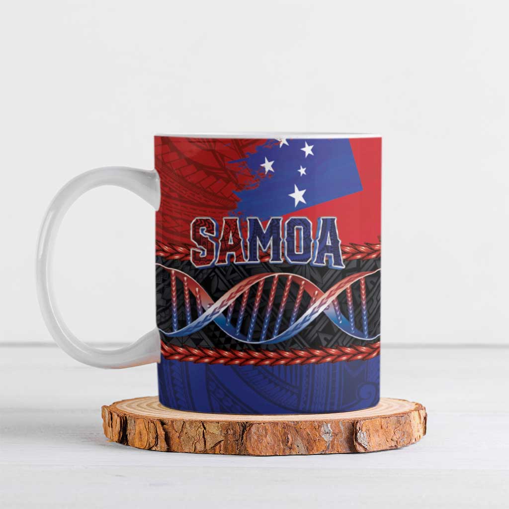 Samoan DNA-Proud of Samoa Ceramic Mug Polynesian Patterns - Polynesian Pride