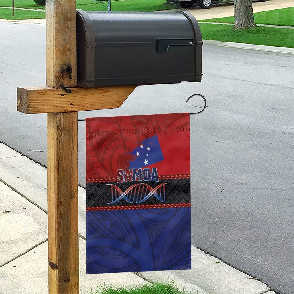Samoan DNA-Proud of Samoa Garden Flag Polynesian Patterns - Polynesian Pride
