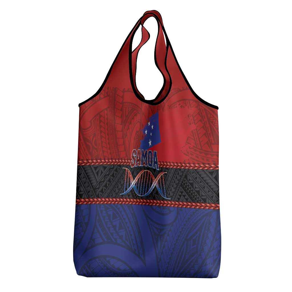 Samoan DNA-Proud of Samoa Grocery Bag Polynesian Patterns - Polynesian Pride